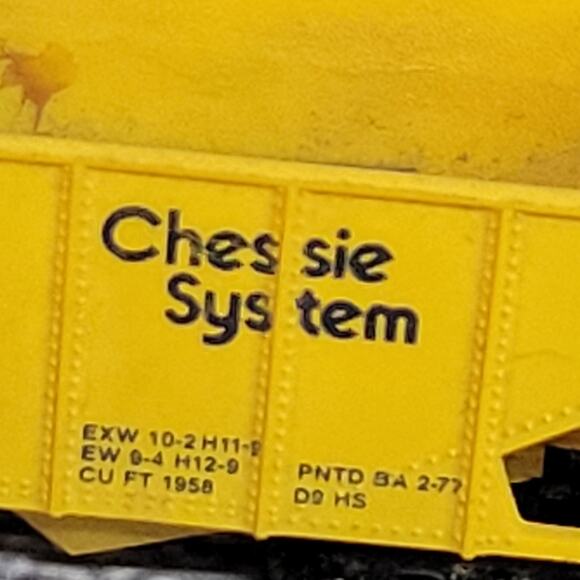 Vintage tyco H.O scale 2pcs B.O chessie systems and swift livestock express car - Picture 7 of 8